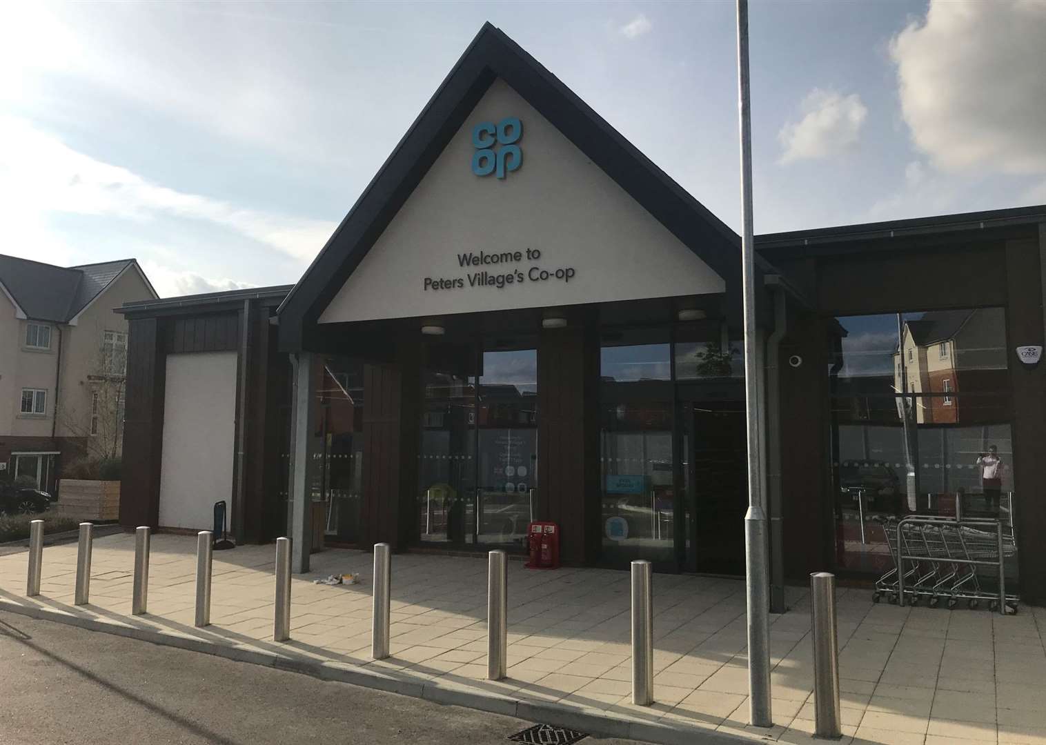 The new Co-op at Peters Village, Wouldham