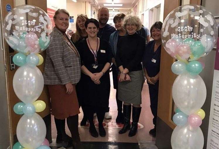 A maternity assessment unit has opened at the QEQM Hospital in Margate