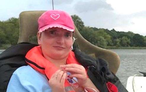 Sharna Beeney, 24, involved with Westbere Sailing Opportunities near Canterbury, has seen opportunities provided by the club improve her quality of life