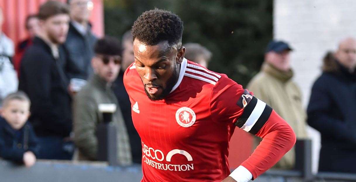 Anthony Cook - used as a striker by new Welling boss Steve Lovell. Picture: Keith Gillard (44297071)