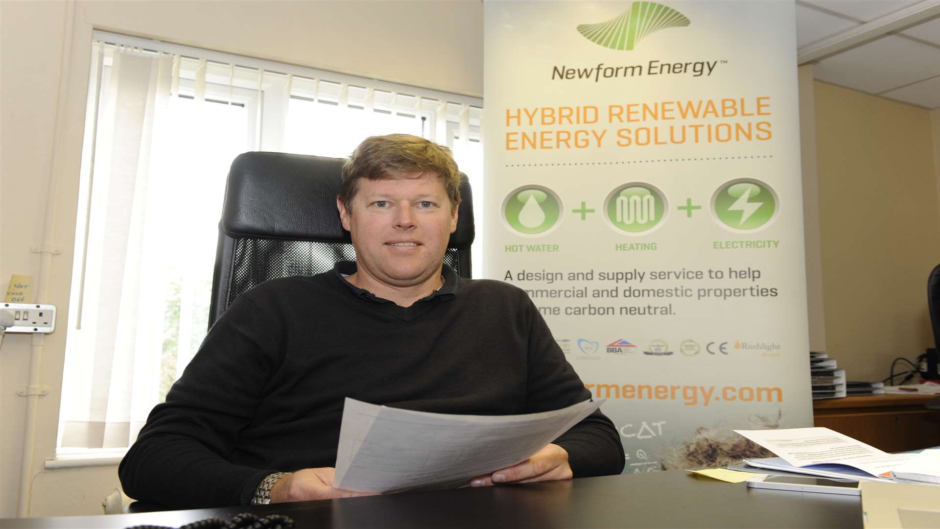 New Form Energy chief executive Anthony Morgan