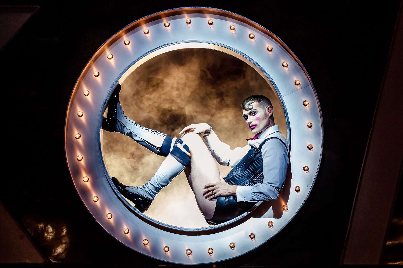 John Partridge stars as Emcee in Cabaret the musical Picture: The Other Richard