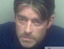 Mark Fletcher, 41, of Albany Road, Gillingham, has been locked up for for three years for burglary. Picture: Kent Police