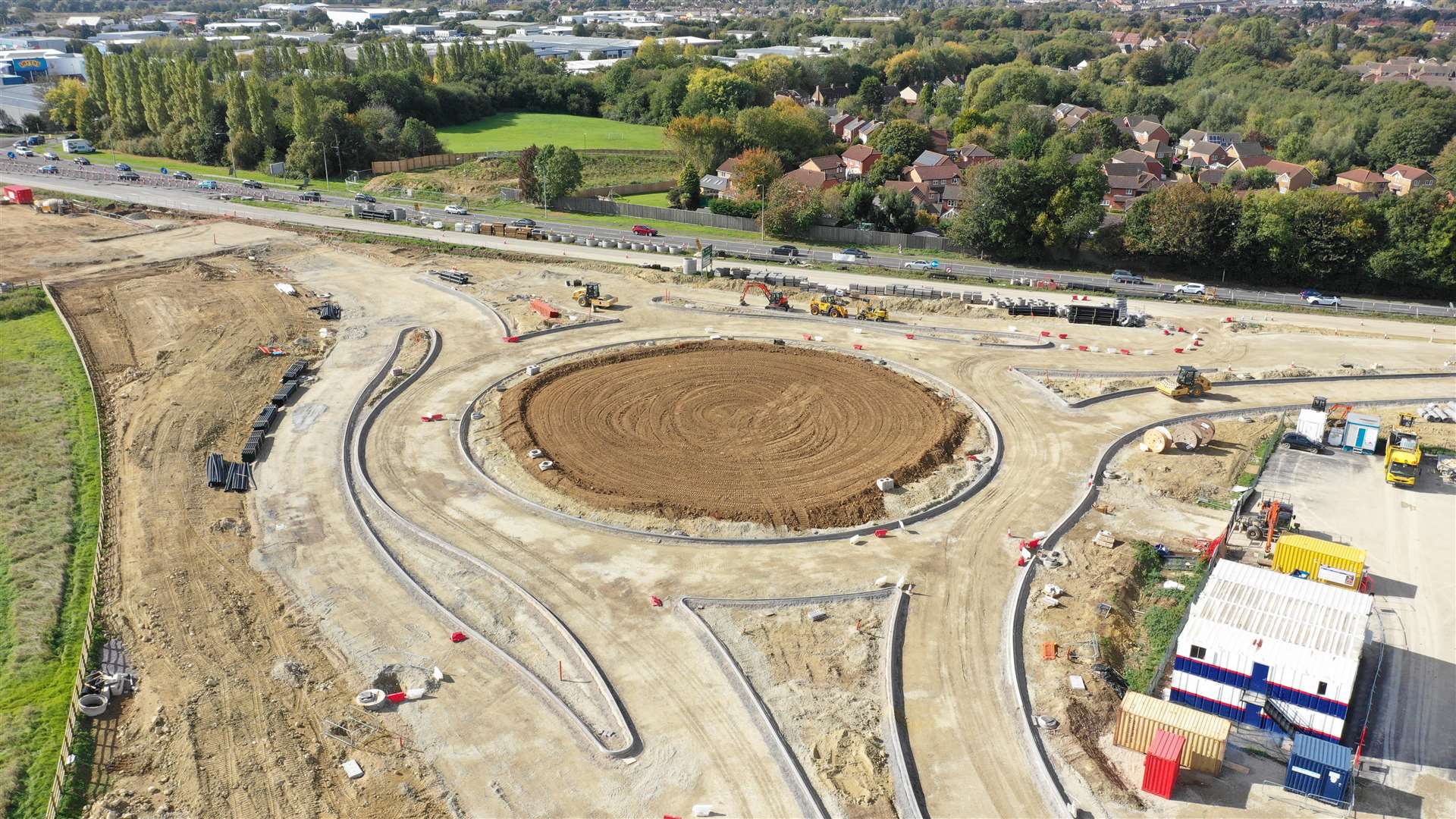 Drivers will be able to use the new roundabout after Christmas. Picture: Vantage Photography / info@vantage-photography.co.uk