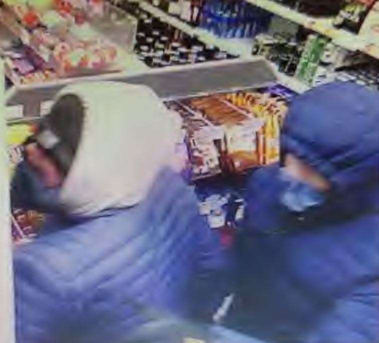 Dyson and Whittington robbed two newsagents in Kent and Sussex