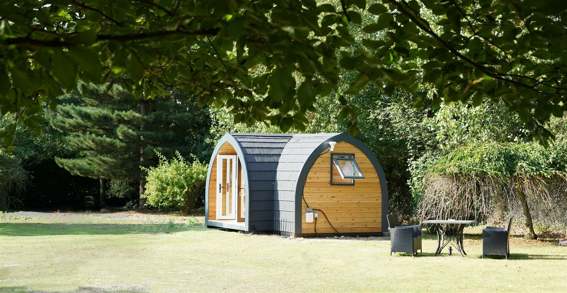 The retrospectively allowed glamping pod. Picture: Tina Green