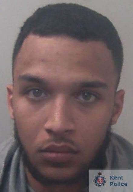 Nyron Scott, 24, of Wantage Road, Reading, Berkshire, was sentenced to 21 months' imprisonment after he stabbed a man four times in Rose Yard, Maidstone