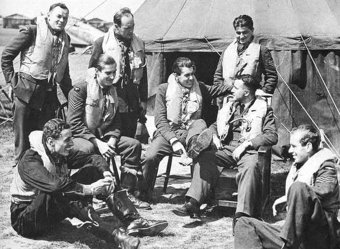 The men of the 501 squadron who were based at RAF Gravesend during the "Hardest Day"