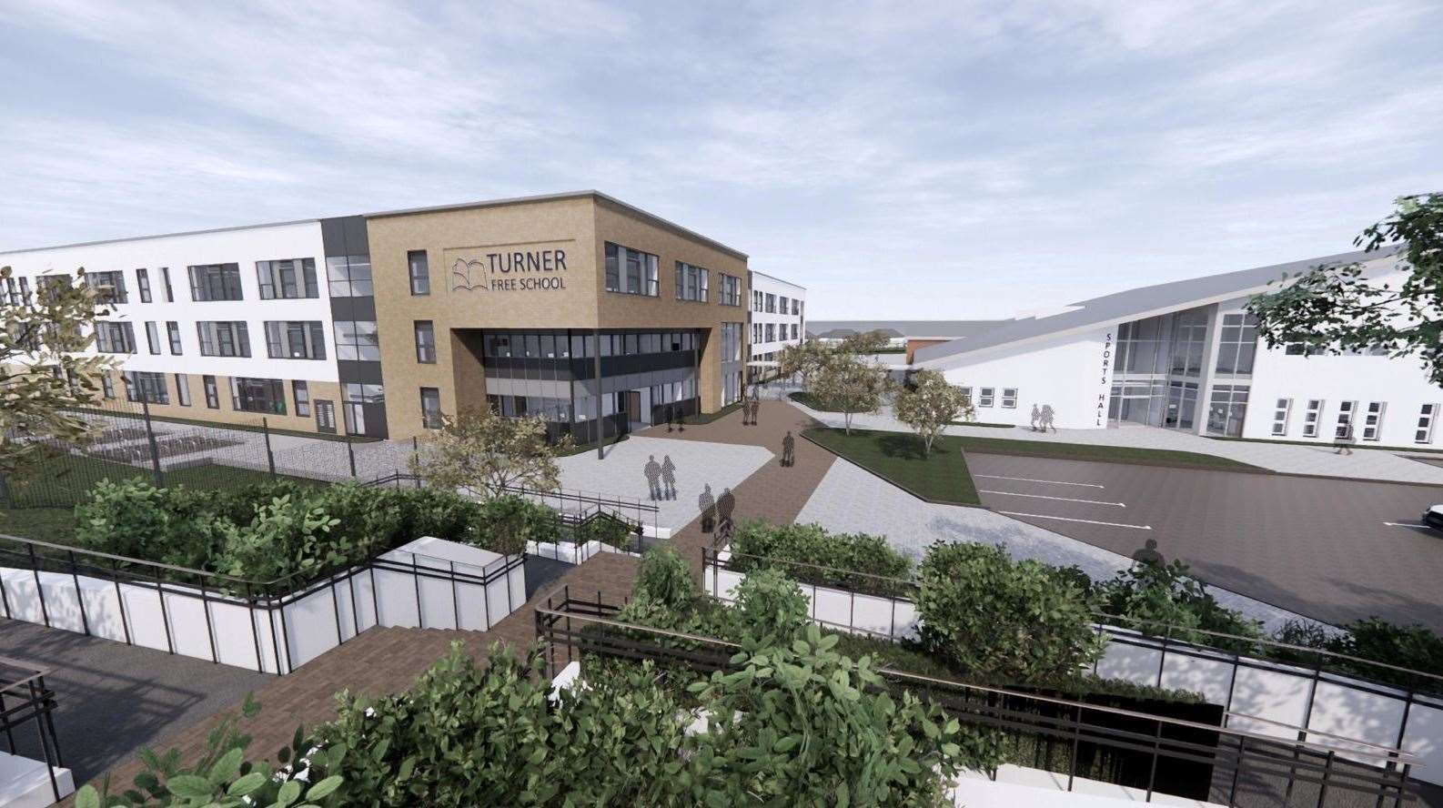 How the new building at Turner Free School could look. Credit: Turner Schools Trust (10894961)