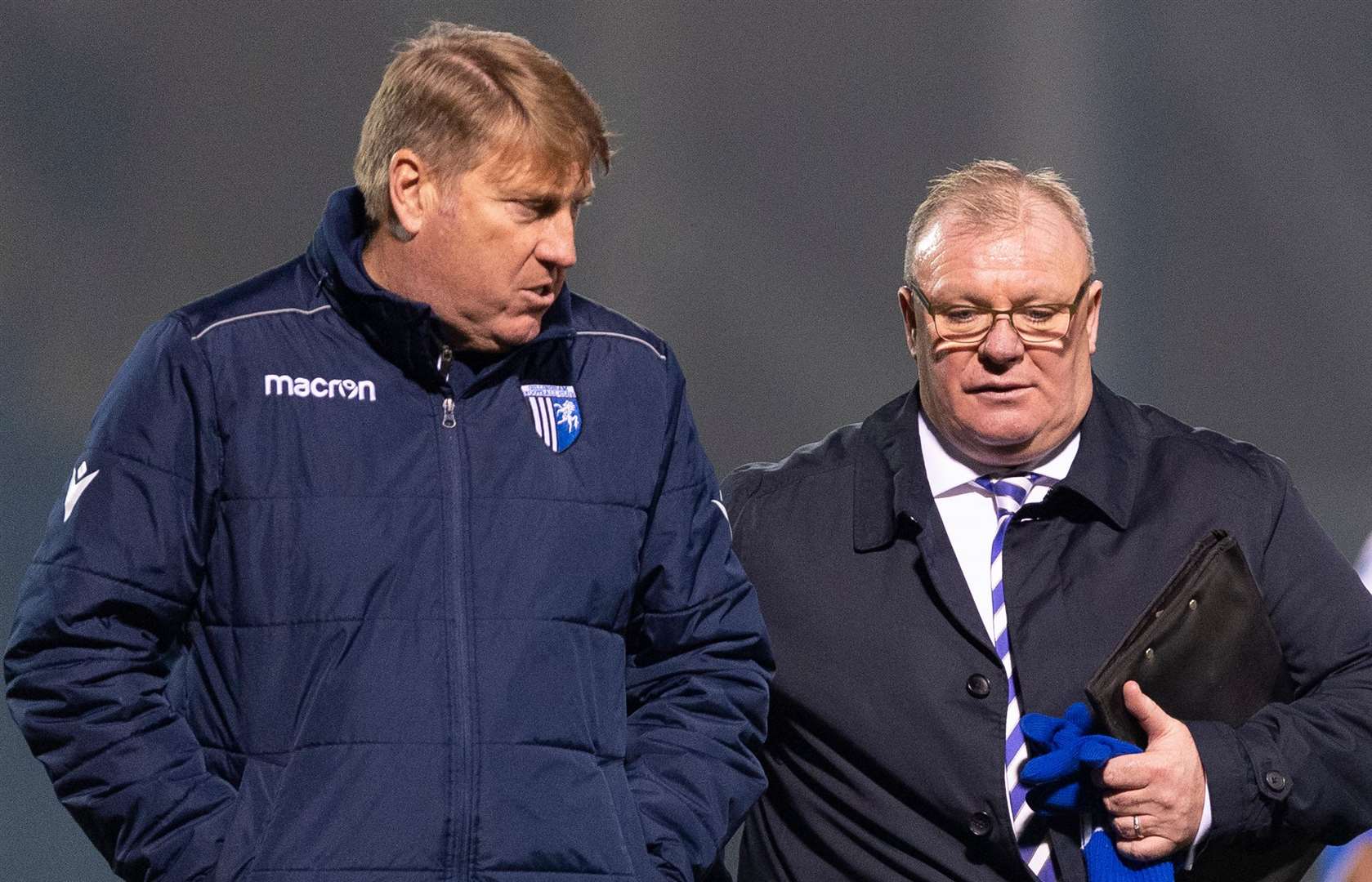 Gillingham manager Steve Evans has met with his backroom team this week Picture: Ady Kerry