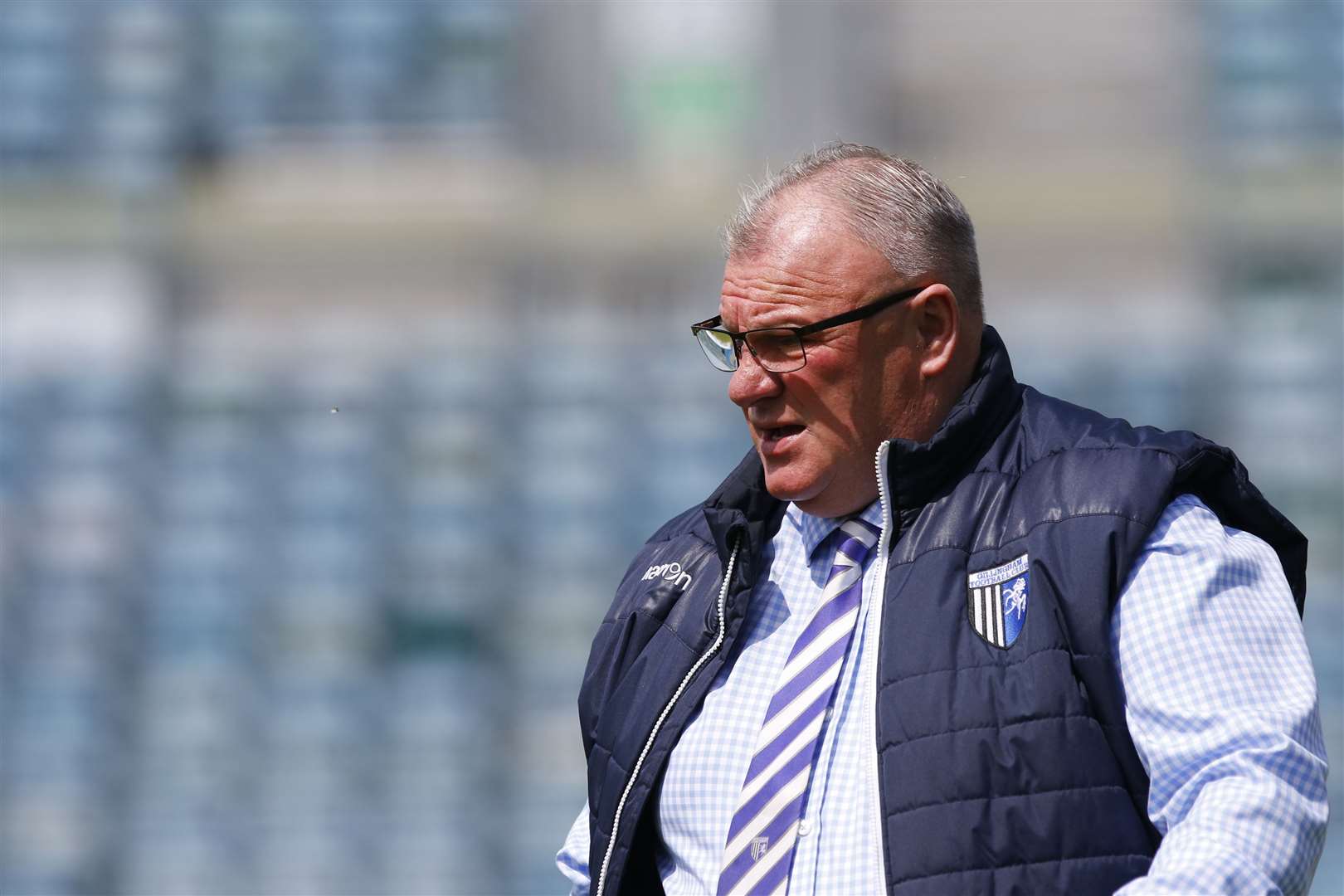 The transfer embargo won't stop Steve Evans bringing players to the club Picture: Andy Jones