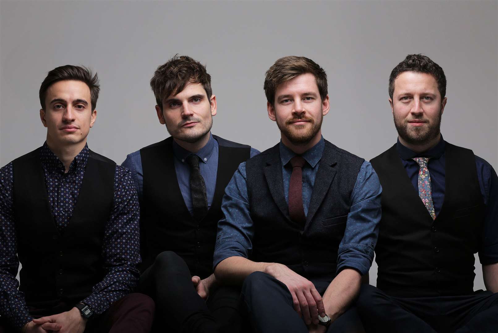 Gravesend band The Chaps. Left to right: Matt Gibson, Chris Hunt, Joe Harlin, Josh Ferrara (49033115)