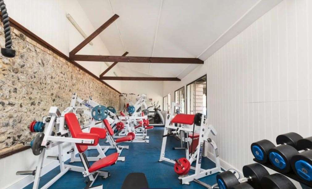 Oxney Court comes with a gym Picture: UK Sotheby's International Realty - Cobham