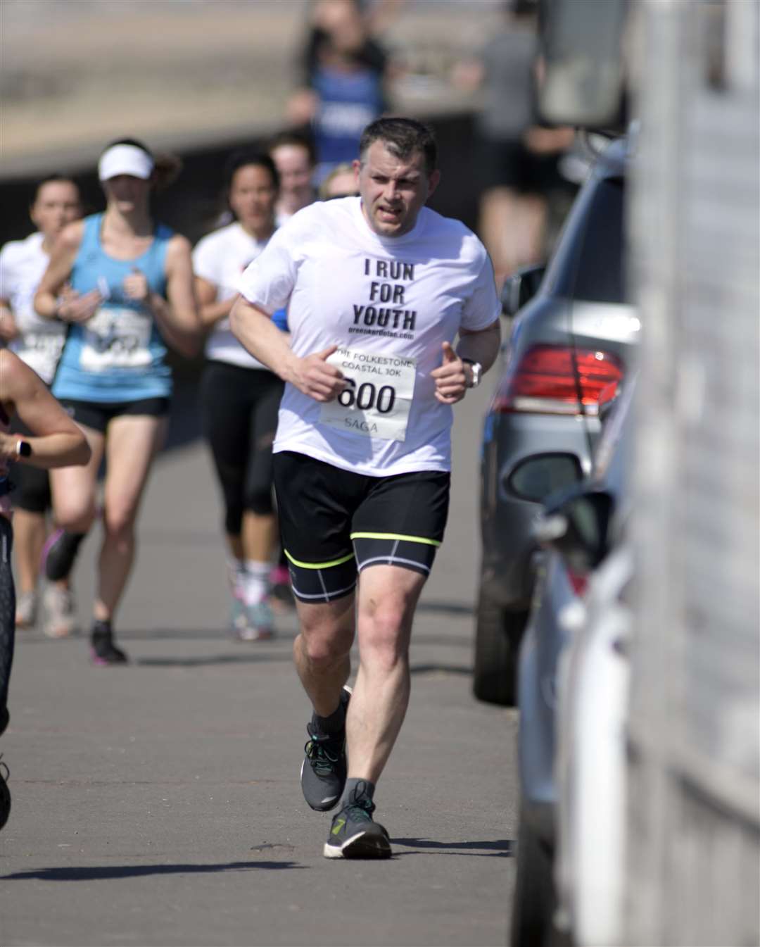 Tom Wells of Deal Tri Picture: Barry Goodwin