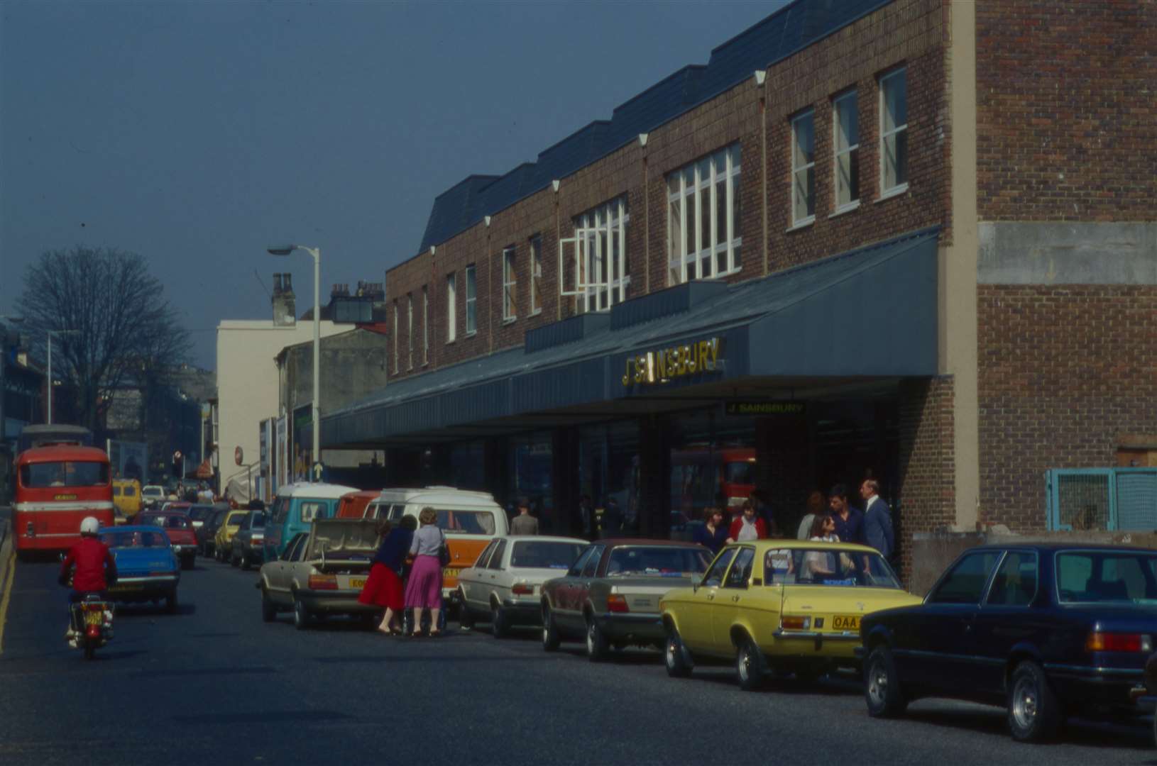 An outside view of the store in Dover High Street in 1980 - as if you couldn't guess by the cars. Picture: The Sainsbury Archive, Museum of London Docklands