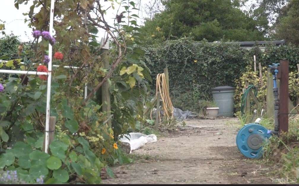 There is a long waiting list for an allotment in Medway