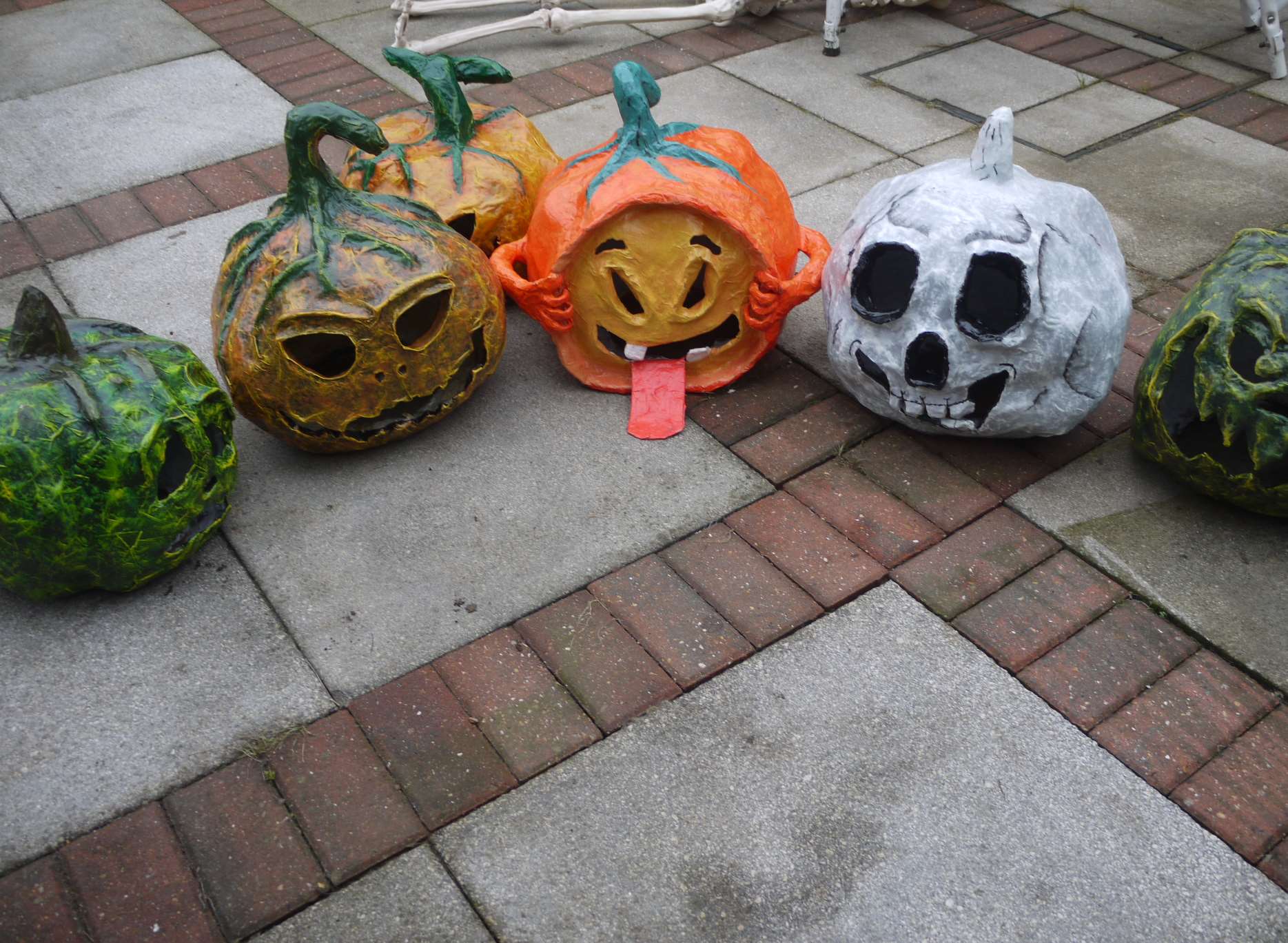 A selection of hand made pumpkins. Picture: Andy Damms