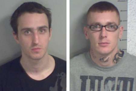 Armed robbers Kris Wells and Mark Penney