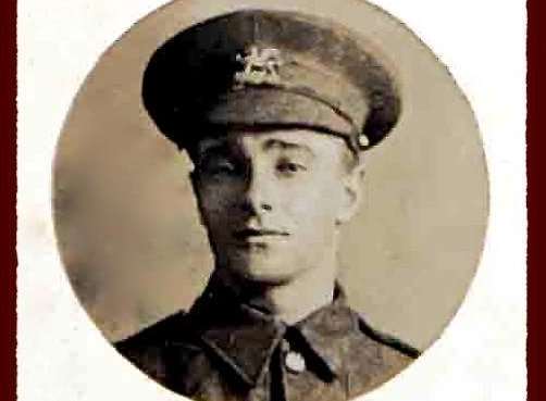 Younger brother Thomas Tutt, who was killed in action aged 22