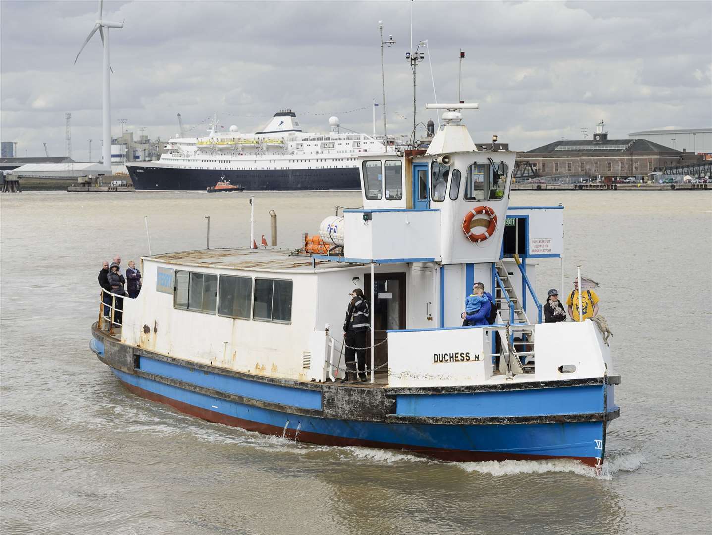 The Tilbury Ferry is subsidised by KCC. Picture: Andy Payton