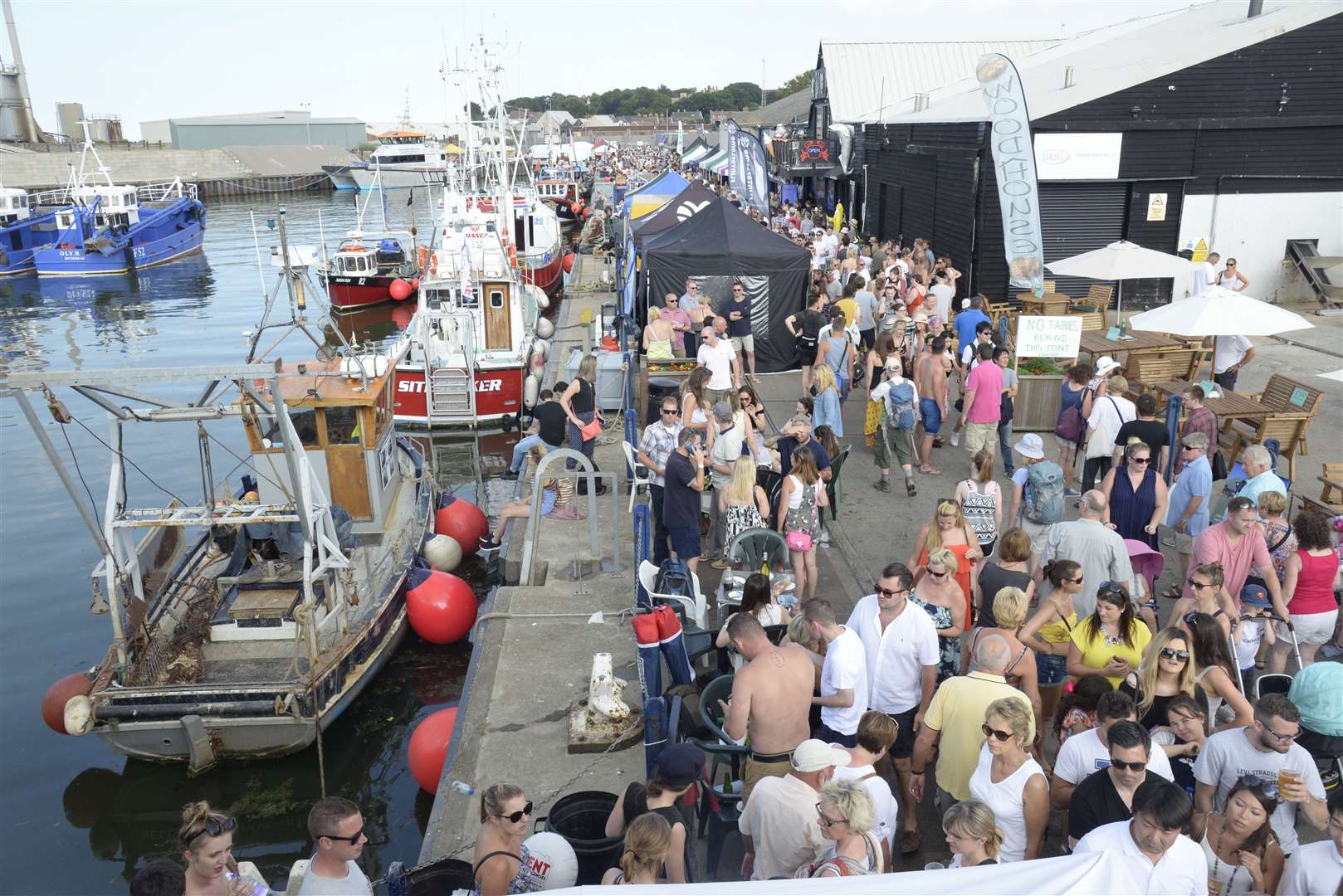 The annual Oyster Festival draws in thousands of people