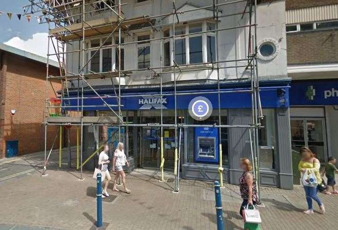 Halifax in Dover is closing. Picture: Google Maps