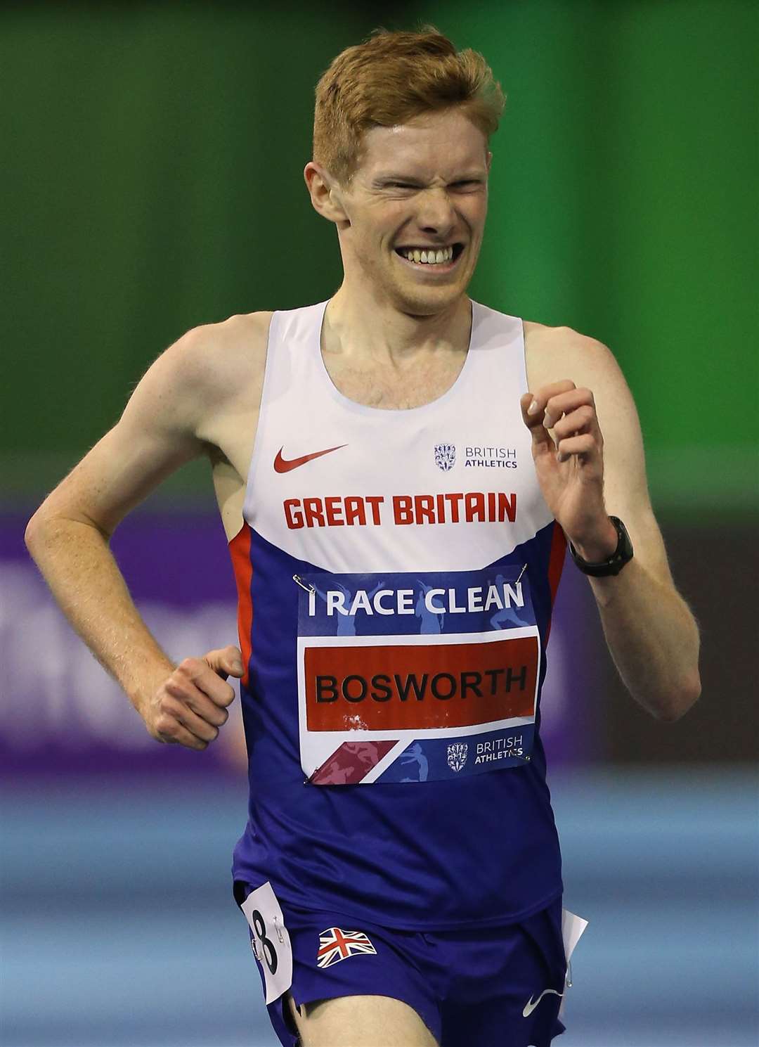 Race walker Tom Bosworth is among a number of Kent athletes who are hoping to compete at the Olympics this year Picture: Stephen Pond/British Athletics