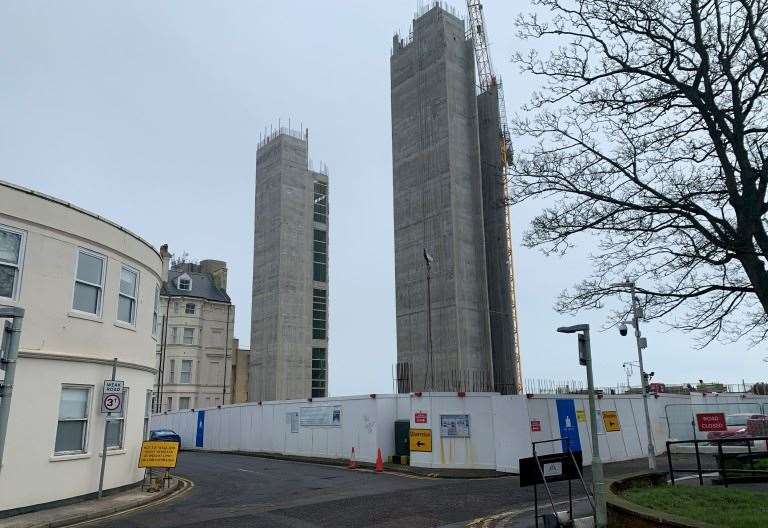 Work set to restart on huge luxury flats amid concerns over sites future