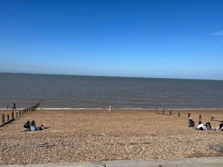 Sheerness Beach is one of three beaches on Sheppey to be awarded the Blue Flag title. Picture: Megan Carr