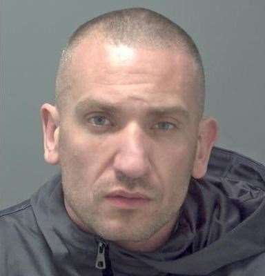 Michael Mayes from Ramsgate was sentenced to four years and three months imprisonment. Picture: Suffolk Police