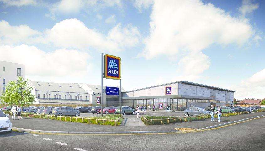 How the Aldi store could look. Picture: Aldi/The Harris Partnership planning documents