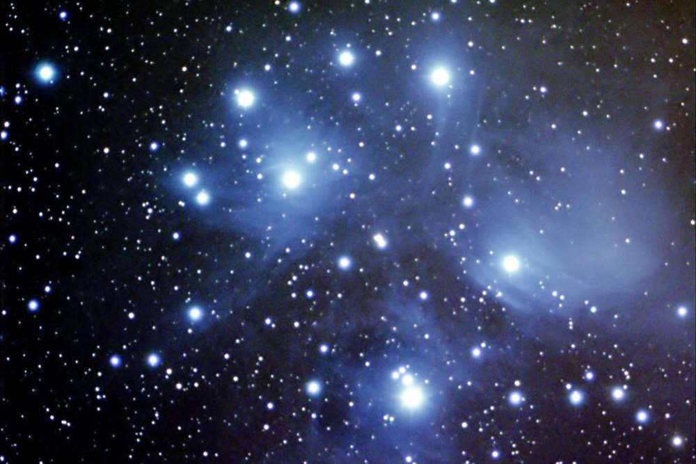 The Pleiades, or Seven Sisters, star cluster. Picture: Steve Welstead