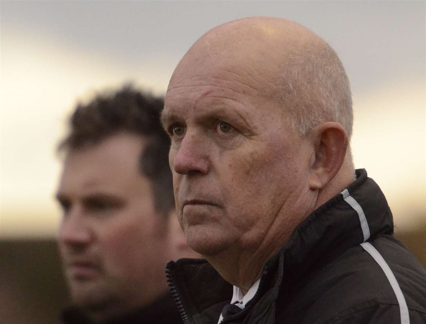 Deal Town manager Derek Hares, pictured alongside coach Steve King. Picture: Chris Davey