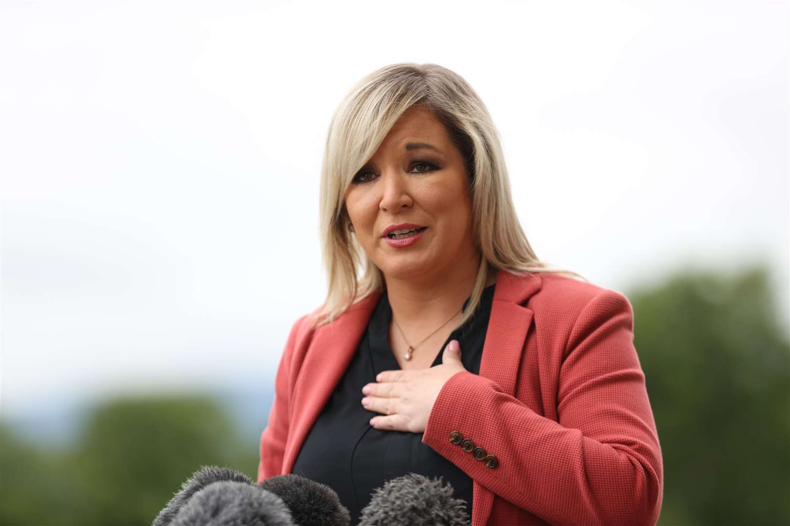 Deputy First Minister Michelle O’Neill (Liam McBurney/PA)