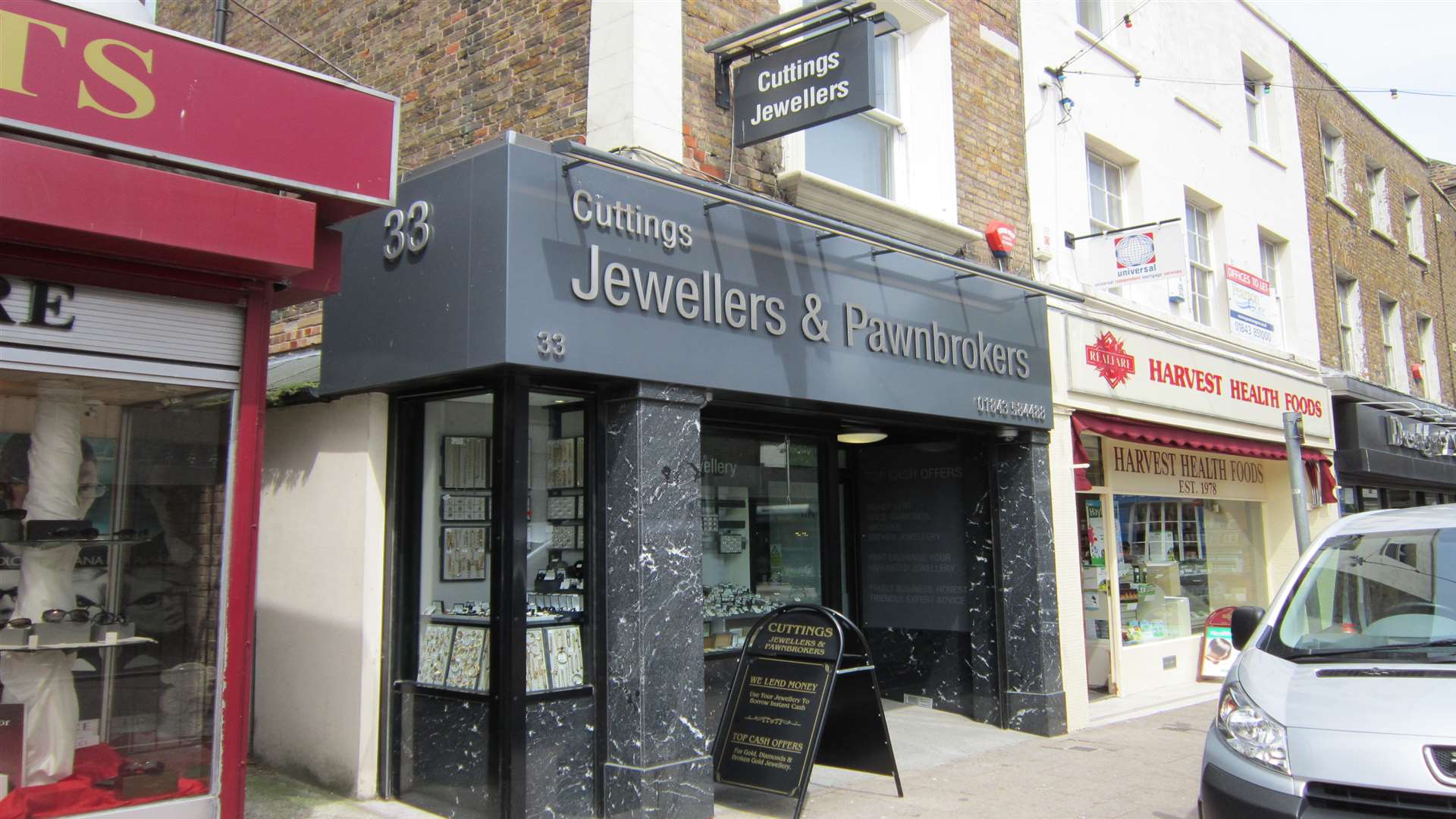 Cuttings jeweller's and pawnbroker's shop