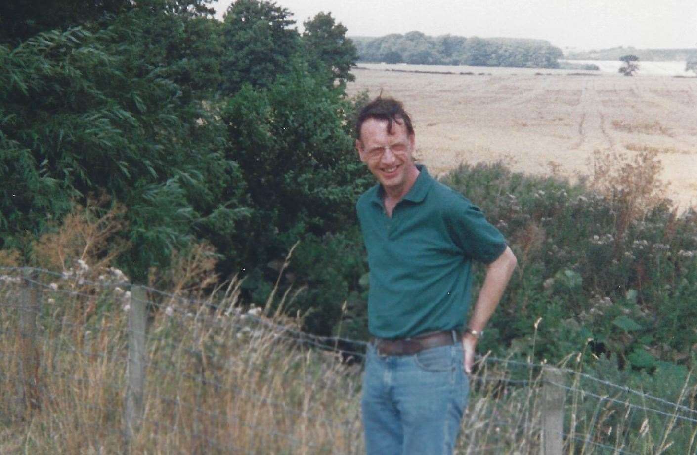 Terry on holiday in 1991