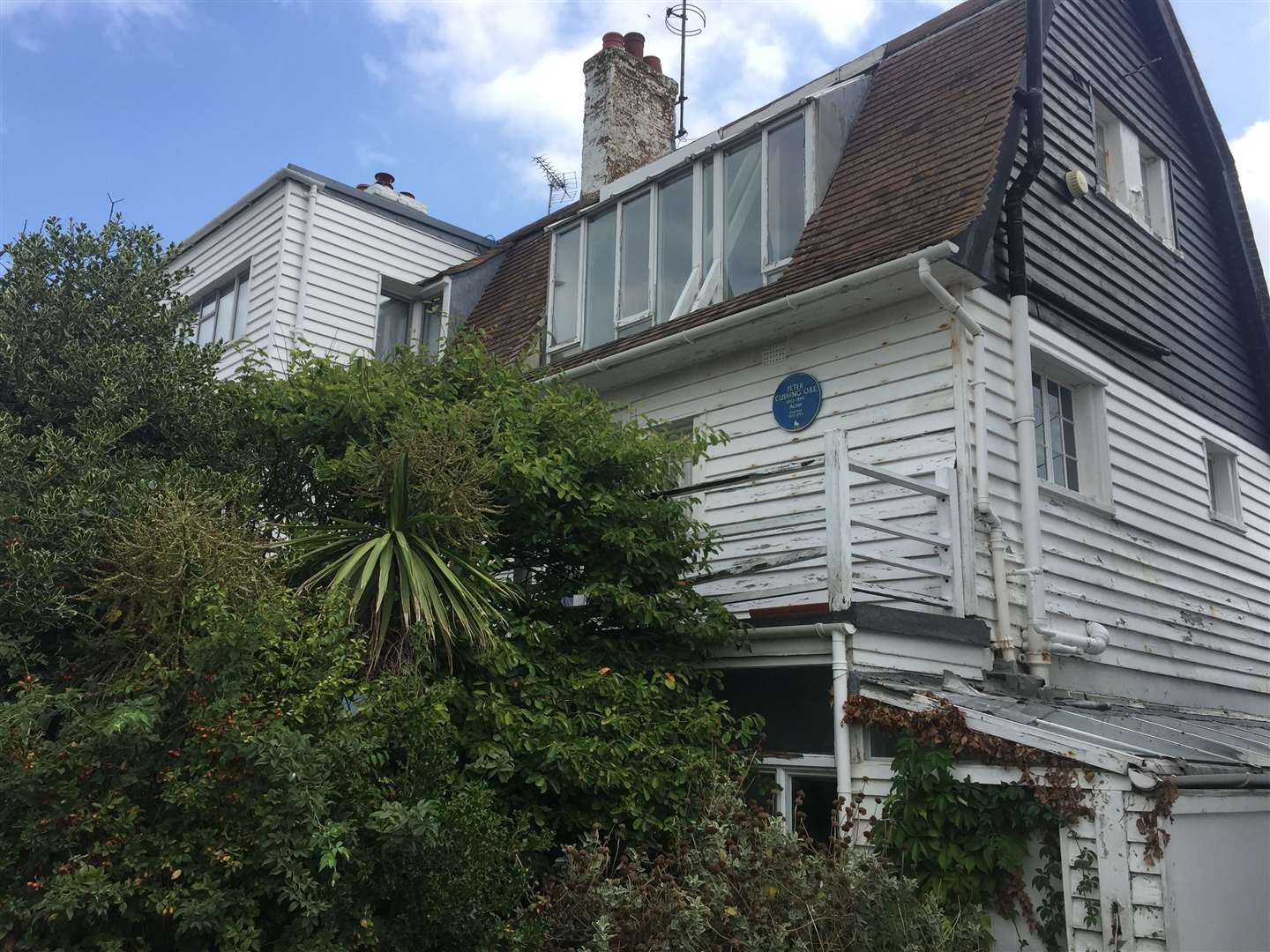 Star Wars and Hammer Horror actor Peter Cushing's former home near Island Wall in Whitstable