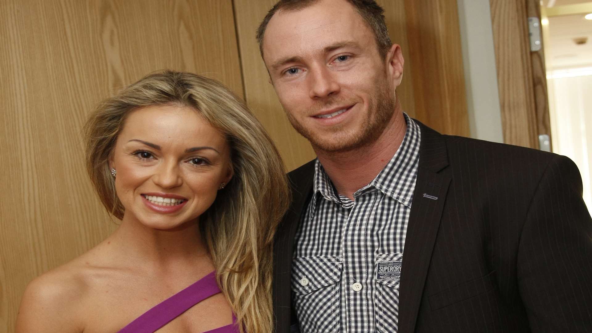 James and Ola Jordan at the opening of The Birth Place