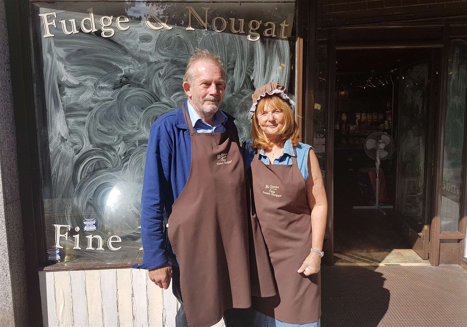 Charles and Lyn Suddards shut their shop in August, having become popular figures in the high street over 10 years of selling sweets