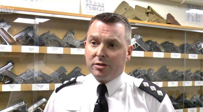 Chief Insp Nick Sparkes from Kent Police