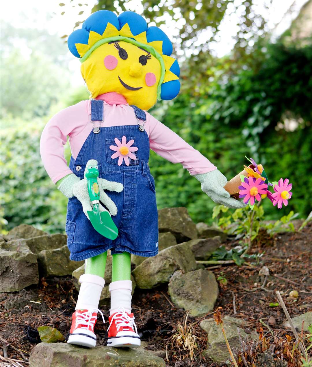 Fifi the scarecrow in the Loos Scarecrow Festival Picture: Matthew Walker