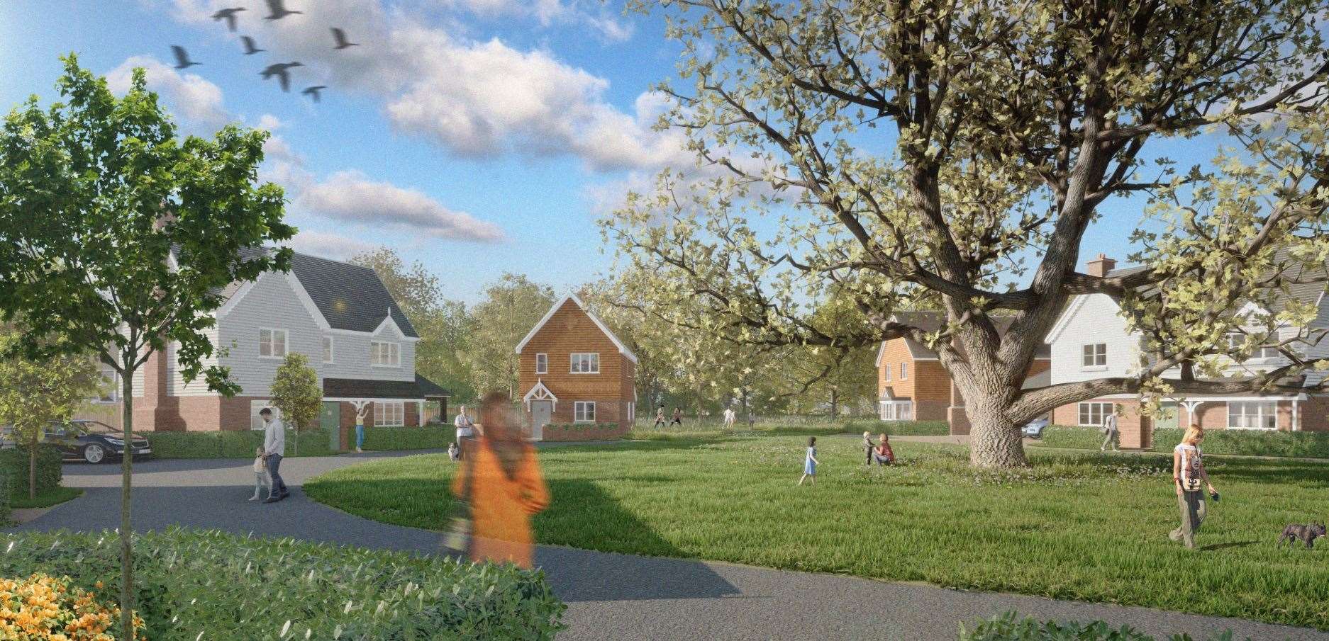 76 homes on land at Fosse Bank independent school could be approved at a Tonbridge and Malling planning meeting next Thursday