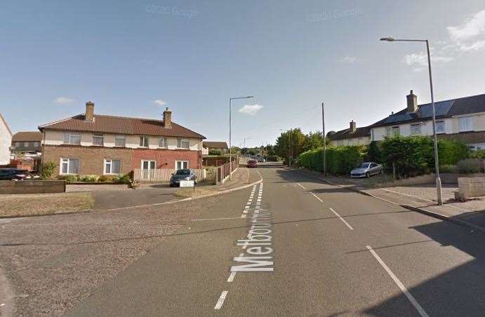 The collision happened in Melbourne Avenue, close to the junction with Selkirk Road. Photo: Google Maps