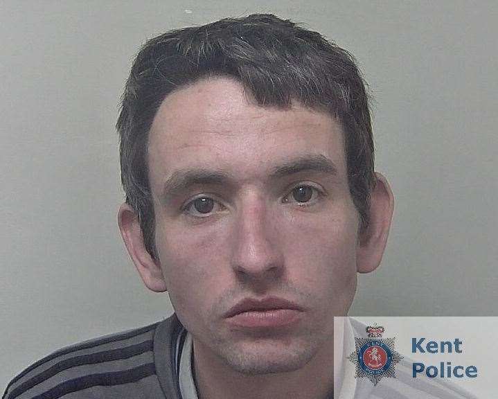 Gerrard McGuinness, of no fixed address, has been jailed for a spree of burglaries in Thanet (9105779)