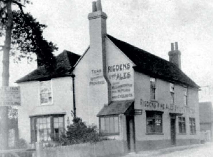 The coaching inn pictured in 1910