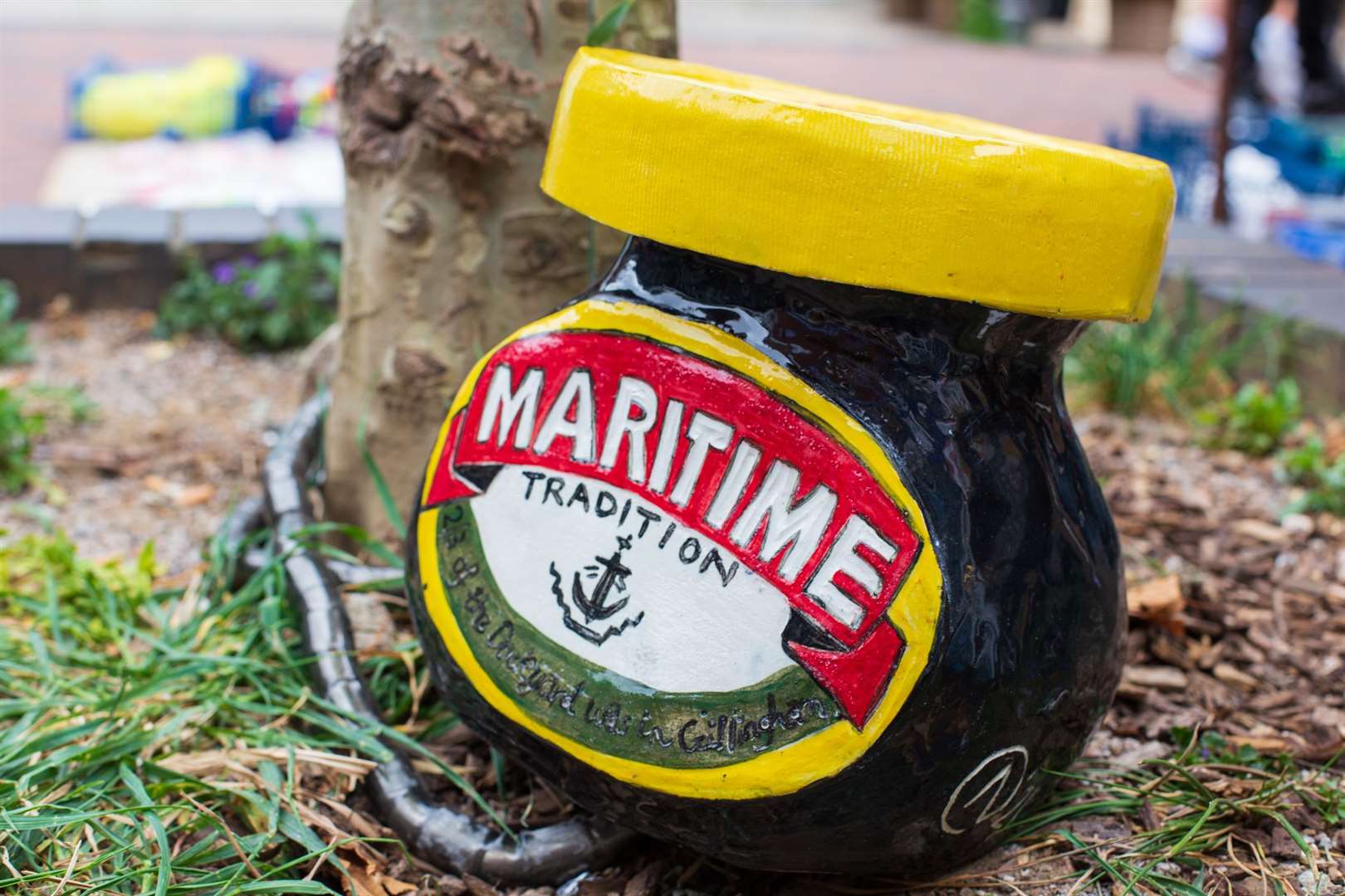 Love it or hate it, this Marmite-looking jar is part of the arts trail Picture: Nikki Price Photography