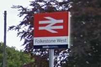 BTP are investigating the incident at Folkestone West. Picture: Google