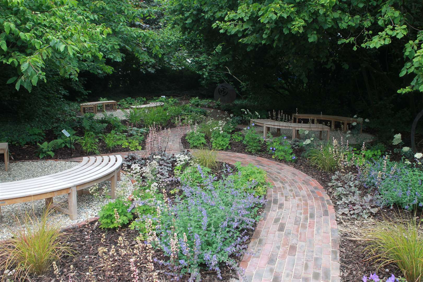 Grand opening of The Woodland Garden - An Open Space to Remember and Reflect at MGGS. Picture: John Westhrop. (13607544)