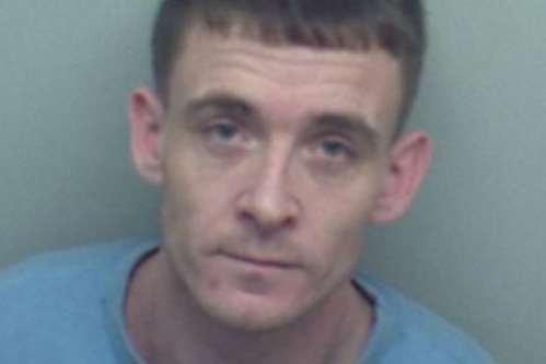 Keith Hodgson, 32, was jailed for six years and eight months