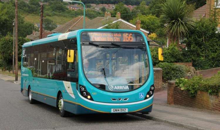 Arriva's 166 bus service runs through Gleaming Wood Drive. Picture: Stock image